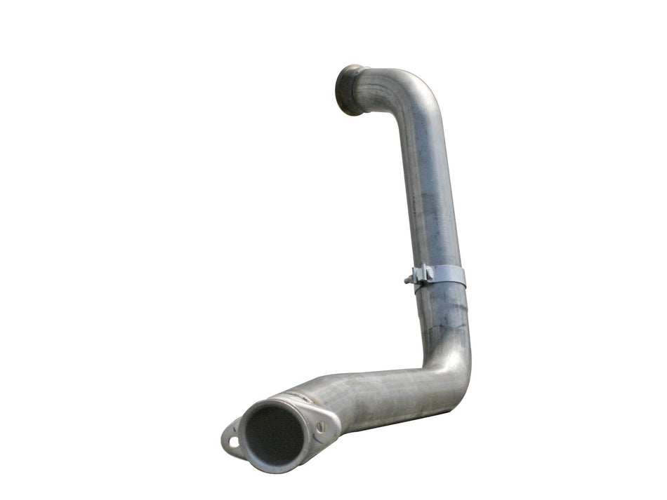 LARGE Bore-HD 4 IN 409 Stainless Steel Downpipe Ford Diesel Trucks 03-07 V8-6.0L
