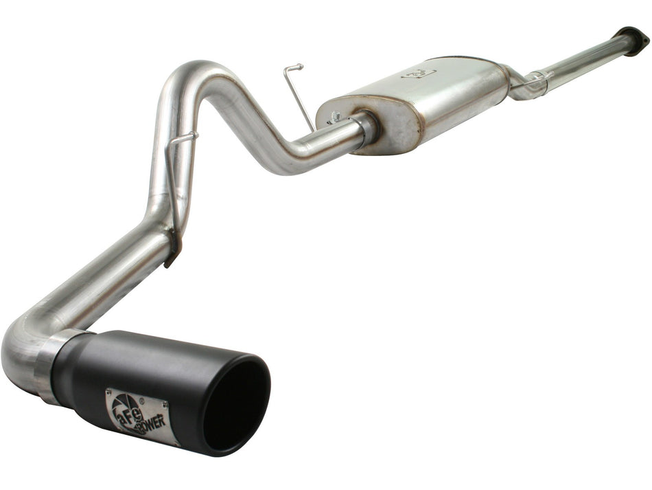 57 lbs. 59X19X13 MACH Force-Xp 3 IN 409 Stainless Steel Cat-Back Exhaust System w/Black Tip Ford F-150 09-10 V8-4.6/5.4L