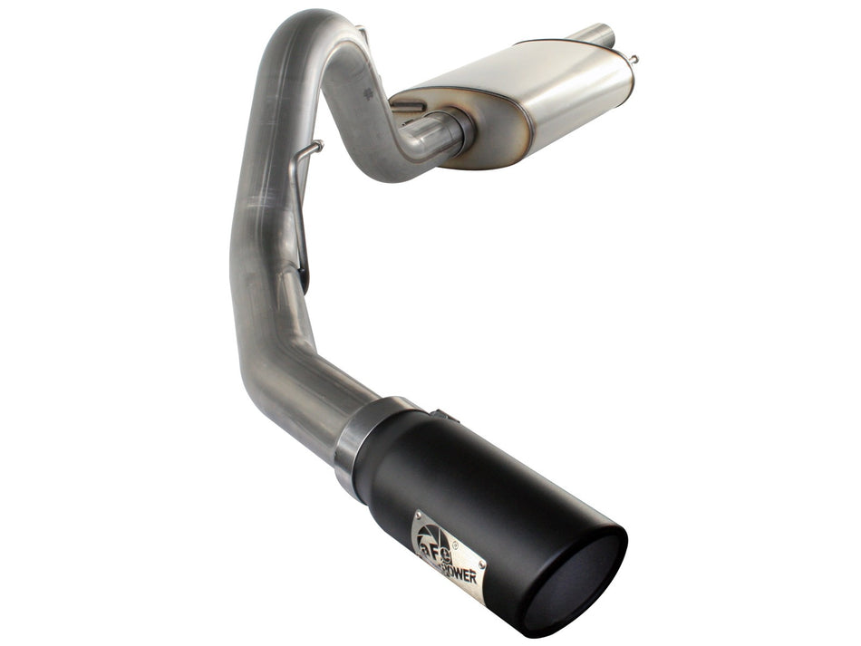 55 lbs. 49X23X13 MACH Force-Xp 3-1/2in 409 Stainless Steel Cat-Back Exhaust System w/Black Tip Ford F-150 Raptor 10-14 V8-6.2L