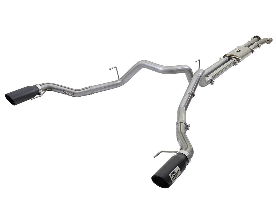 MACH Force-Xp 3 IN 409 Stainless Steel Cat-Back Exhaust System w/Black Tip Ford F-150 Raptor 17-20 V6-3.5L