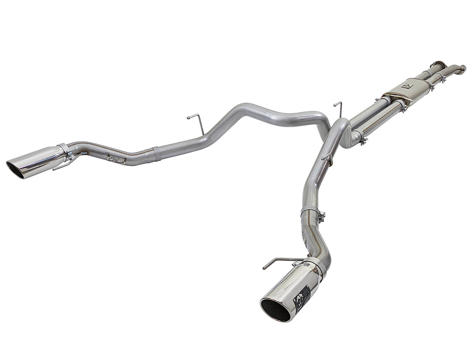48 lbs. 60X19X14 MACH Force-Xp 3 IN 409 Stainless Steel Cat-Back Exhaust System w/Polished Tip Ford F-150 Raptor 17-20 V6-3.5L tt