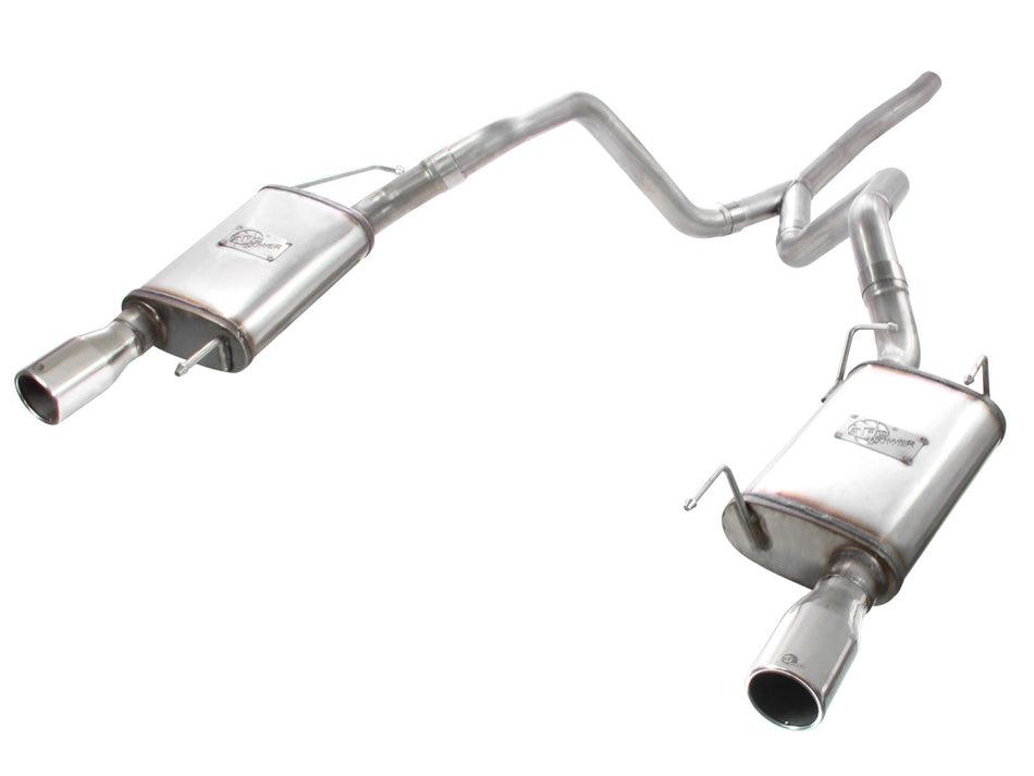 MACH Force-Xp 2-1/2in 409 Stainless Steel Cat-Back Exhaust System Ford Mustang 05-09 V6-4.0L