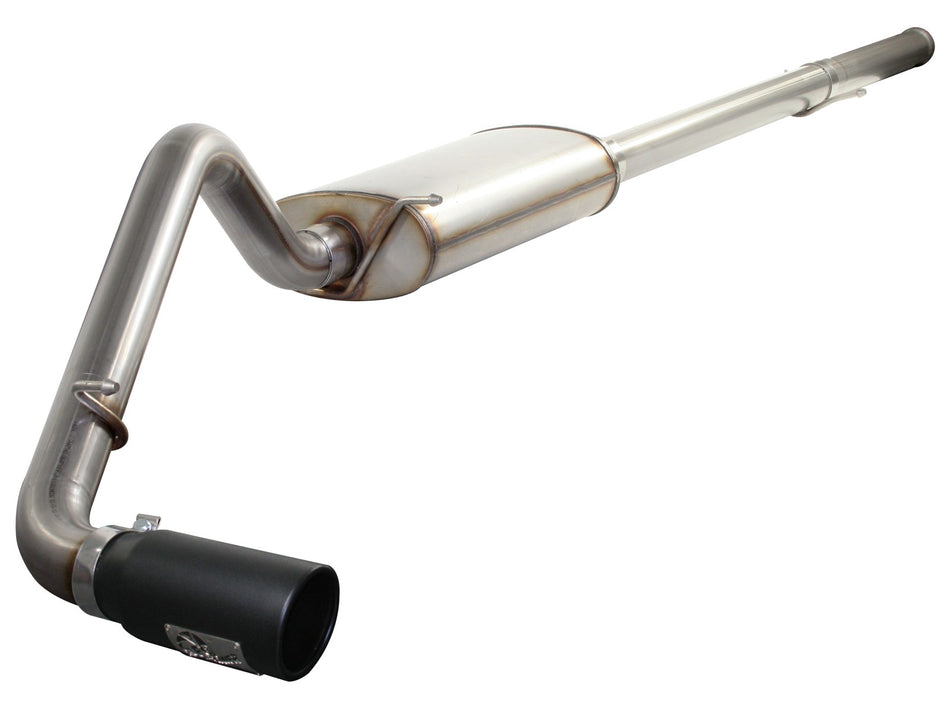 53 lbs. 49X23X13 MACH Force-Xp 3 IN 409 Stainless Steel Cat-Back Exhaust System w/Black Tip GM Silverado/Sierra 09-13 V6-4.3L/V8-4.8L/5.3L