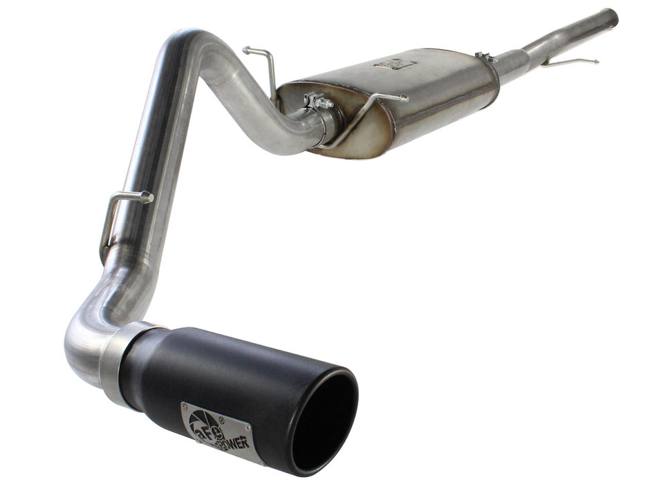 MACH Force-Xp 3 IN 409 Stainless Steel Cat-Back Exhaust System w/Black Tip GM Silverado/Sierra 1500 14-18 / Silverado LD/Sierra Limited 2019 V8-5.3L
