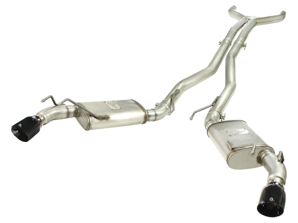 MACH Force-Xp 3 IN 409 Stainless Steel Cat-Back Exhaust System w/Black Tip Chevrolet Camaro 10-13 V8-6.2L