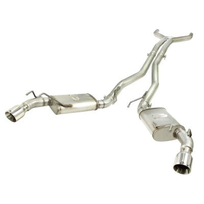 MACH Force-Xp 3 IN 409 Stainless Steel Cat-Back Exhaust System w/Polished Tip Chevrolet Camaro 10-13 V8-6.2L