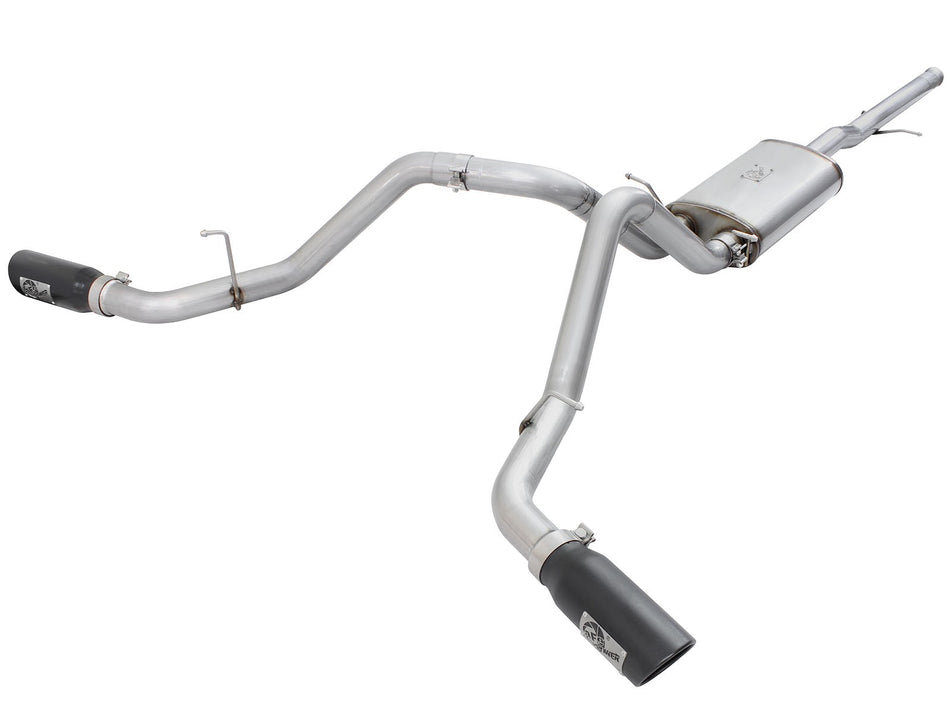 MACH Force-Xp 3 IN 409 Stainless Steel Cat-Back Exhaust System w/Black Tip GM Silverado/Sierra 1500 09-18 / Silverado LD/Sierra Limited 2019 V6-4.3/V8-4.8/5.3L