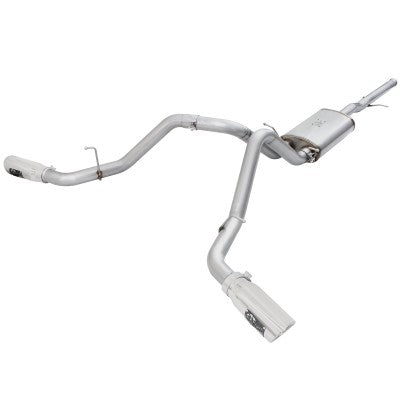 MACH Force-Xp 3 IN 409 Stainless Steel Cat-Back Exhaust System w/Polished Tip GM Silverado/Sierra 1500 09-18 / Silverado LD/Sierra Limited 2019 V6-4.3/V8-4.8/5.3L