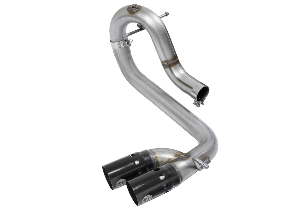 Rebel Series 3 IN 409 Stainless Steel DPF-Back Exhaust System w/Black Tip GM Colorado/Canyon 16-20 L4-2.8L (td) LWN