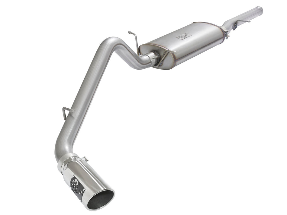 MACH Force-Xp 3 IN 409 Stainless Steel Cat-Back Exhaust System w/Polished Tip GM Silverado/Sierra 1500 09-18 / Silverado LD/Sierra Limited 2019 V6-4.3/V8-4.8/5.3L