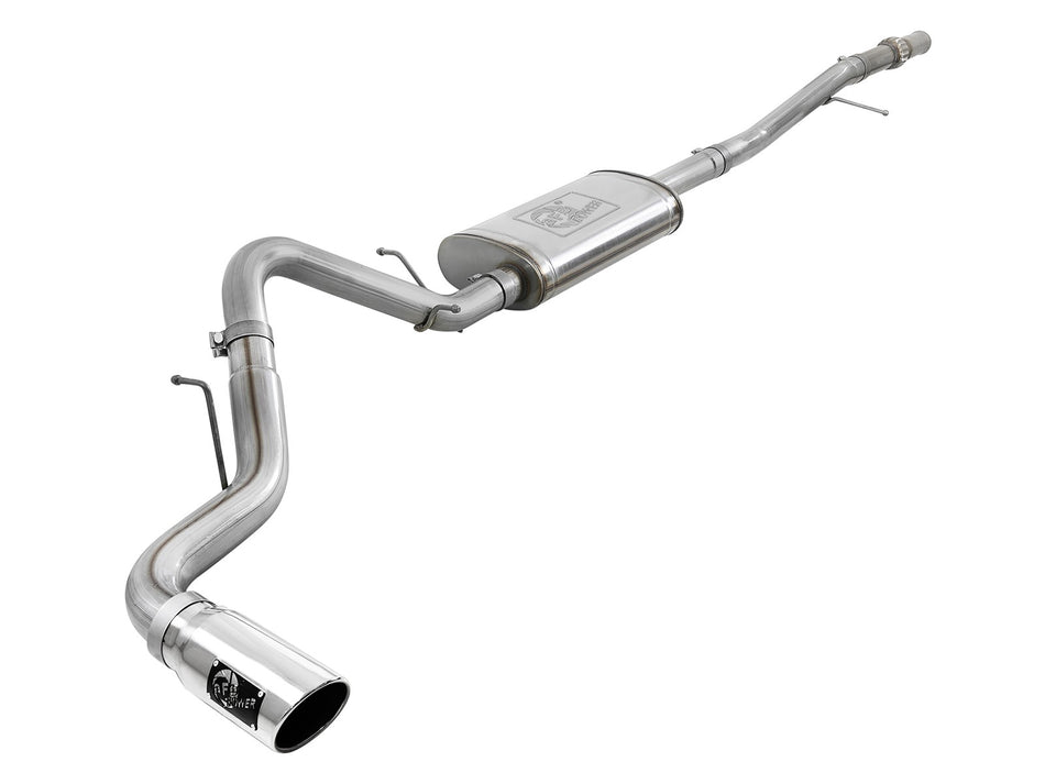 Apollo GT Series 3 IN 409 Stainless Steel Cat-Back Exhaust System w/ Polish Tip GM Silverado/Sierra 1500 19-20 V6-4.3L/V8-5.3L