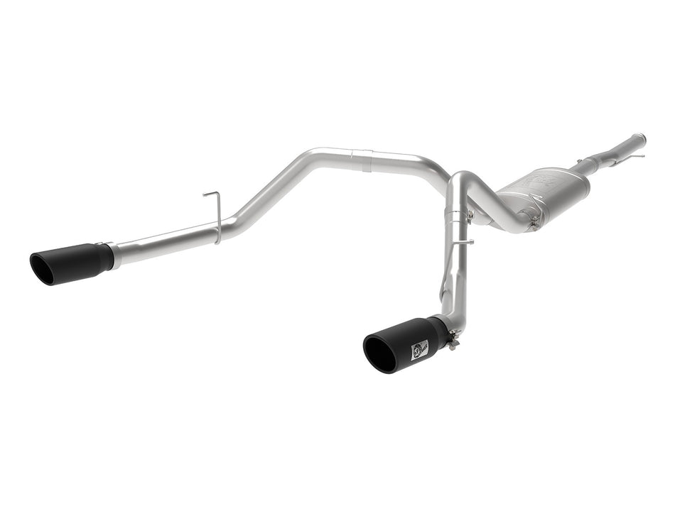 Apollo GT Series 3 IN 409 Stainless Steel Cat-Back Exhaust System w/ Black Tip GM Silverado/Sierra 1500 09-18 V6-4.3/V8-4.8/5.3L