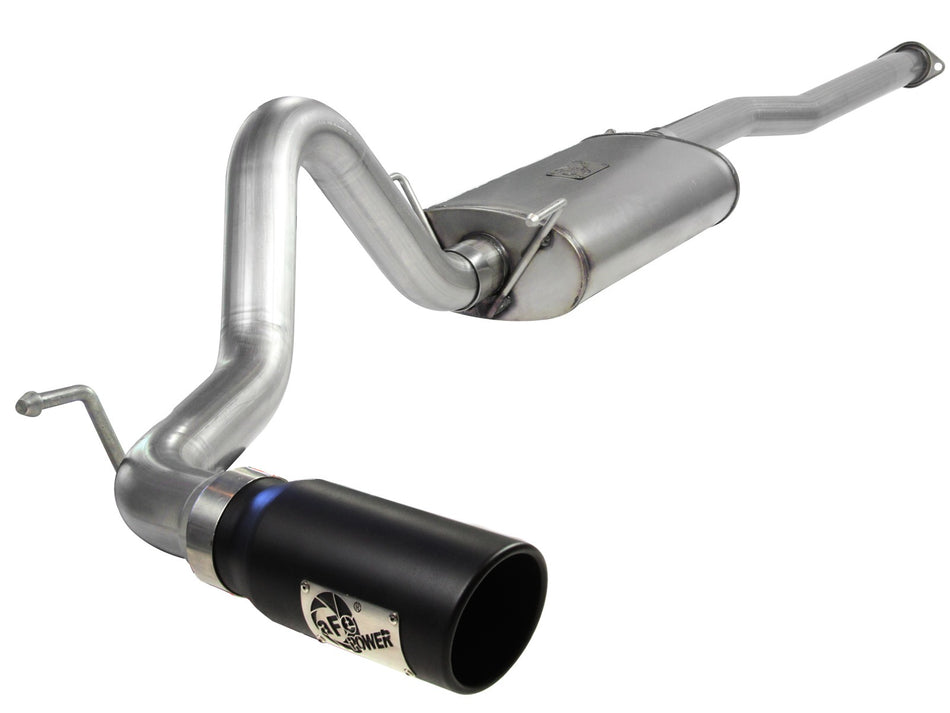MACH Force-Xp 3 IN 409 Stainless Steel Cat-Back Exhaust System w Black Tip Toyota Tacoma 13-15 V6-4.0L