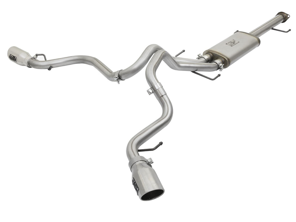 MACH Force-Xp 2-1/2 IN to 3 IN 409 Stainless Steel Cat-Back Exhaust w/Polish Tip Toyota FJ Cruiser 07-18 V6-4.0L