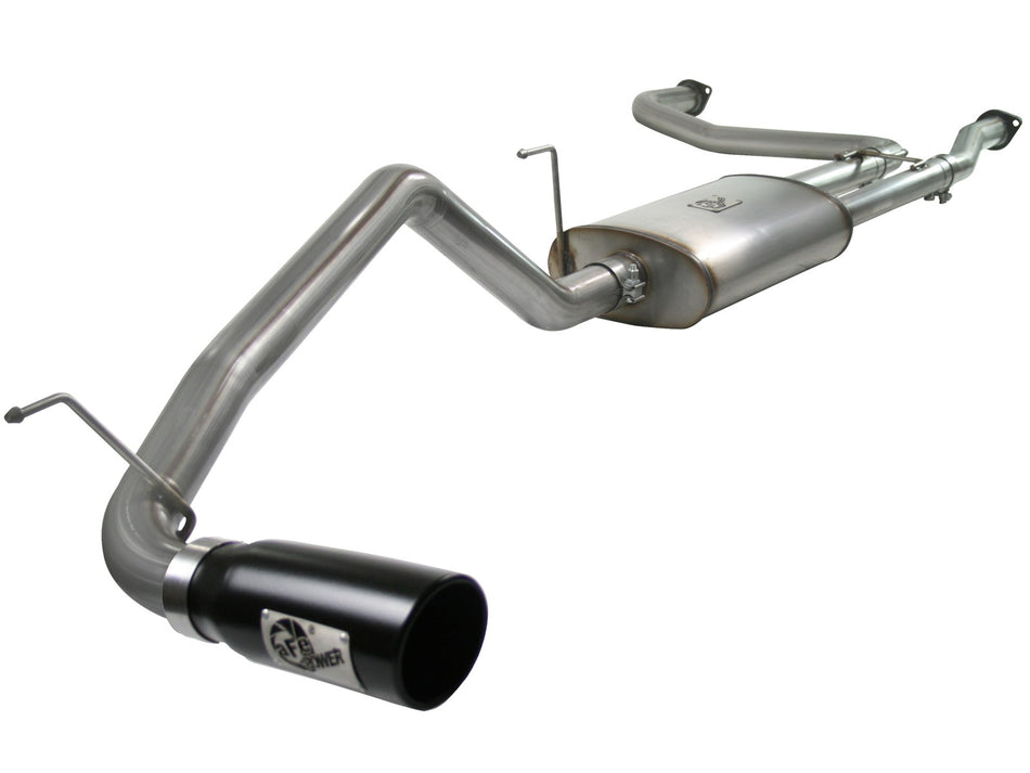 MACH Force-Xp 2-1/2 IN to 3 IN 409 Stainless Steel Cat-Back Exhaust w/ Black Tip Nissan Titan 04-15 V8-5.6L