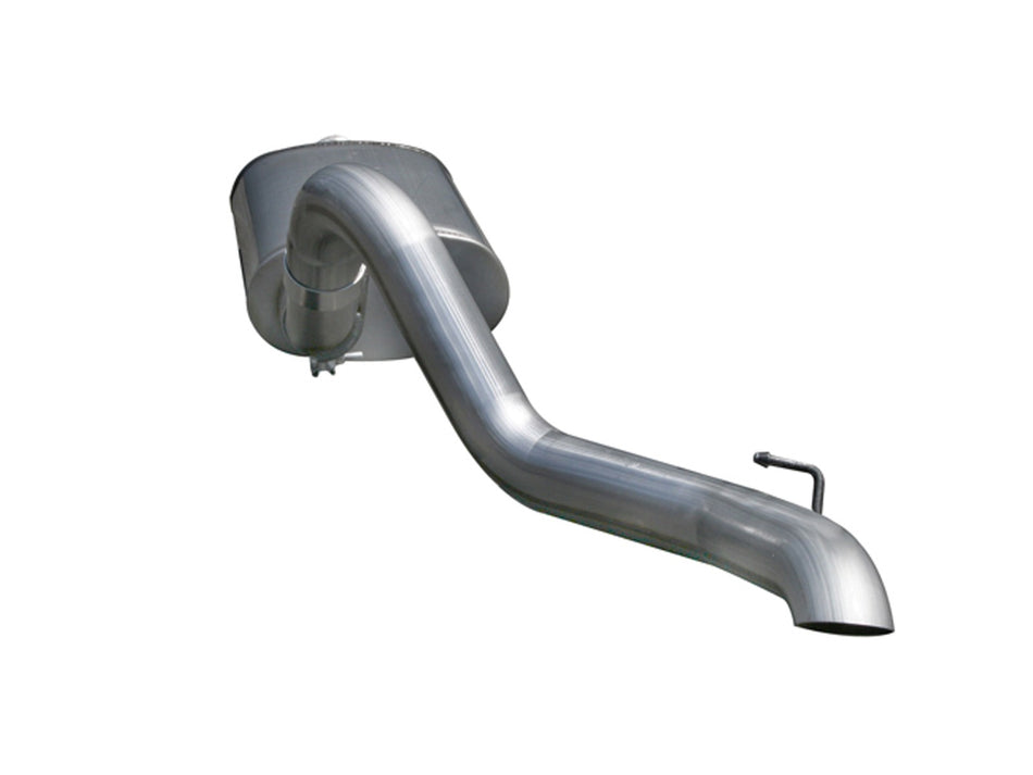 26.7 lbs. 36X10X10 MACH Force-Xp 3 IN 409 Stainless Steel Cat-Back Exhaust System Jeep Wrangler TJ 00-06 L6-4.0L