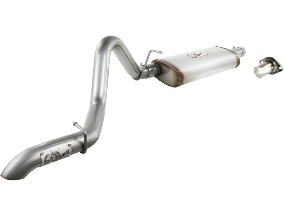 MACH Force-Xp 2-1/2in 409 Stainless Steel Cat-Back Exhaust System Jeep Wrangler (TJ) 97-06 L6-4.0L