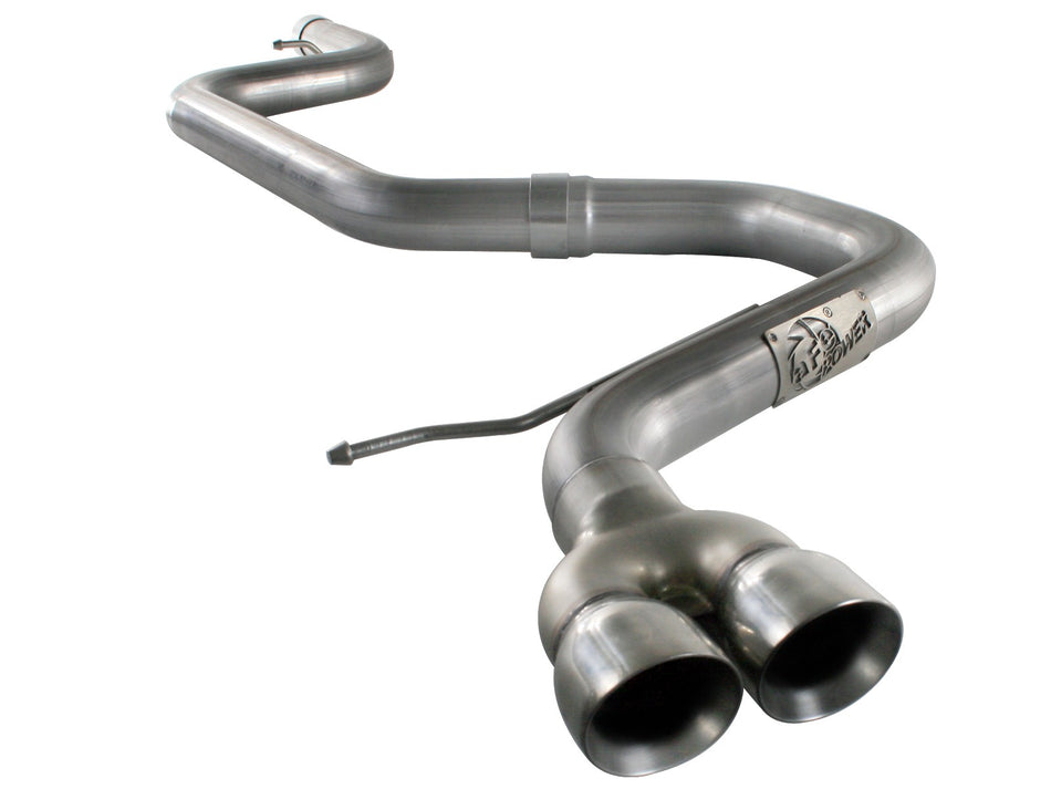 19 lbs. 48X10X10 Large Bore-HD 2-1/2in 409 Stainless Steel Cat-Back Exhaust System Volkswagen Golf TDI 11-14 L4-2.0L