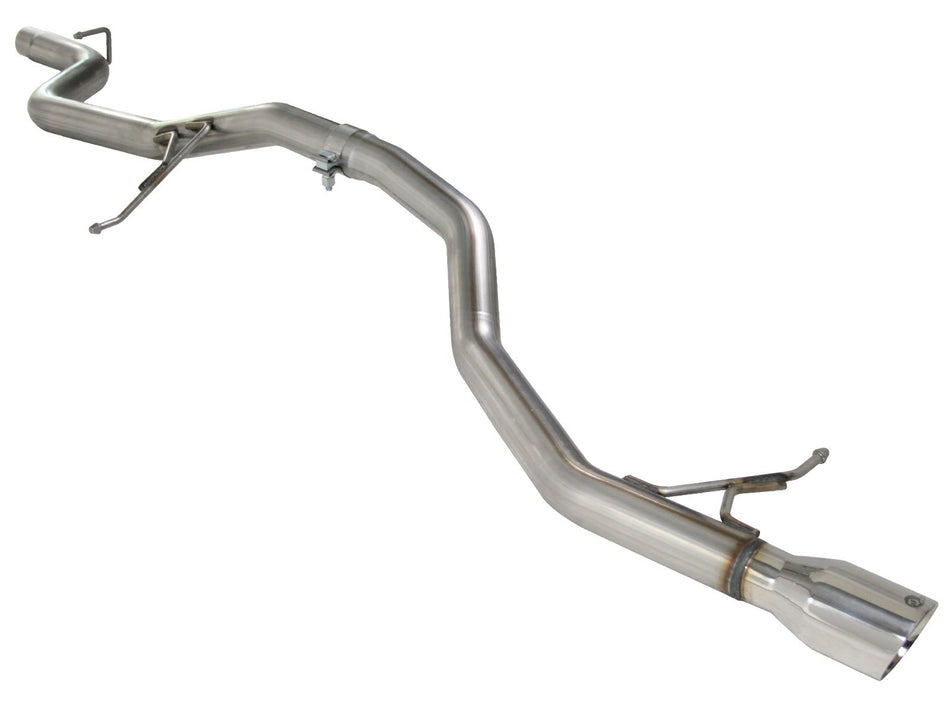 Large Bore-HD 2-1/2in 409 Stainless Steel Cat-Back Exhaust System Volkswagen Passat 12-14 L4-2.0L (tdi)