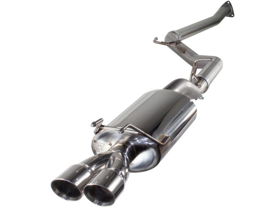 Takeda 2-1/2in 409 Stainless Steel Cat-Back Exhaust System Honda Civic Si 12-15 L4-2.4L