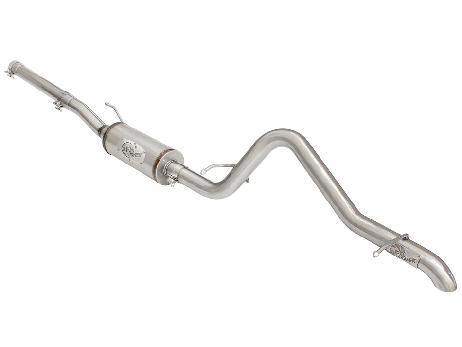 44 lbs. 49X23X13 MACH Force-Xp 2-1/2 IN 409 Stainless Steel Cat-Back Hi-Tuck Exhaust System Jeep Wrangler JK 07-18 V6-3.6L/3.8L