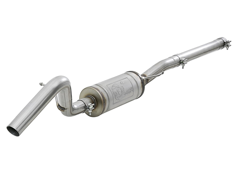MACH Force-Xp 2-1/2 IN 409 Stainless Steel Cat-Back Mid-Pipe w/ Muffler Jeep Wrangler (JK) 07-18 V6-3.6L/3.8L