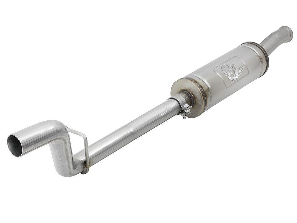 28 lbs. 49X23X13 MACH Force-Xp 2-1/2 IN 409 Stainless Steel Cat-Back Mid-Pipe w/ Muffler Jeep Wrangler JL 18-20 V6-3.6L