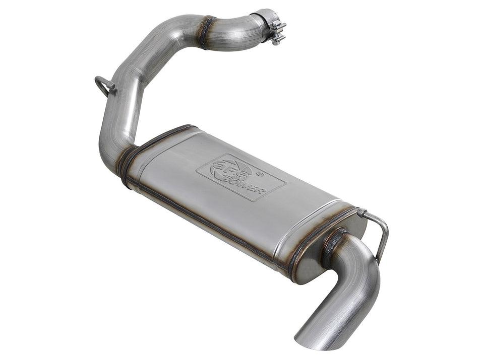 MACH Force-Xp 3 IN 409 Stainless Steel Axle-Back Hi-Tuck Exhaust System Jeep Wrangler (JL) 18-20 L4-2.0L (t) / V6-3.6L