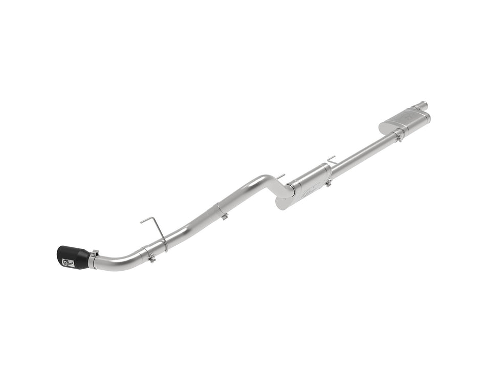 Apollo GT Series 3 IN 409 Stainless Steel Cat-Back Exhaust System Black Jeep Gladiator (JT) 2020 V6-3.6L