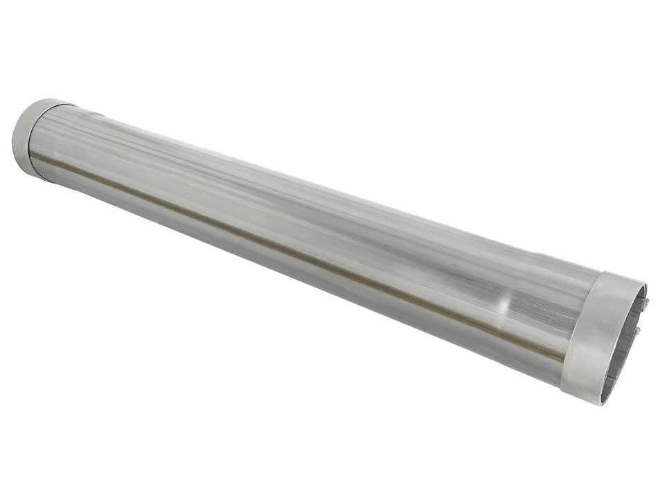 SATURN 4S Stainless Steel Muffler Delete Pipe 4 IN ID Inlet/Outlet x 24 IN Body x 30 IN Overall Length