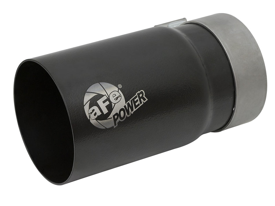 3 lbs. 8X4X4 MACH Force-Xp Stainless Steel Clamp-on Exhaust Tip Black Right Side Exit 3-1/2 IN Inlet x 4 IN Outlet x 7 IN L