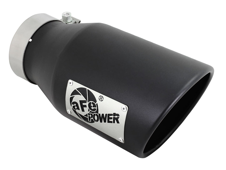 7 lbs. 16X7X7 MACH Force-Xp 409 Stainless Steel Clamp-on Exhaust Tip Black 4 IN Inlet x 6 IN Outlet x 12 IN L