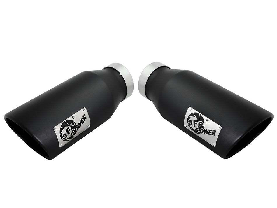 10 lbs. 19X8X8 MACH Force-Xp 409 Stainless Steel Clamp-on Exhaust Tip Black 4 IN Inlet x 6 IN Outlet x 15 IN L