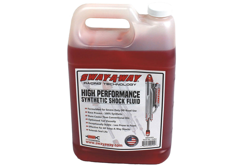 8 lbs. 13X8X5 Sway-A-Way Shock Oil 1 Gal