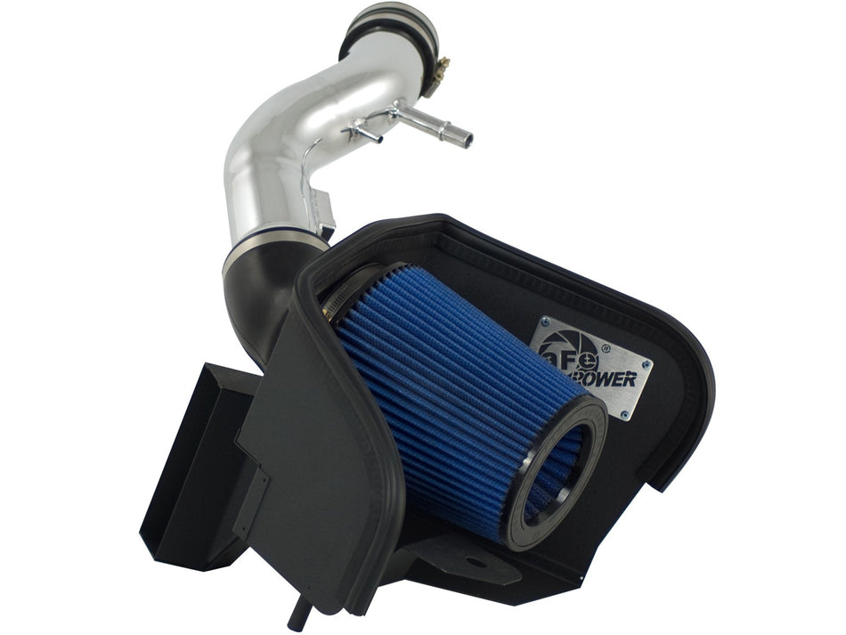 11 lbs. 23X16X13 Magnum FORCE Stage-2 Cold Air Intake System w/ Pro 5R Media Polished Ford Mustang 11-14 V6-3.7L