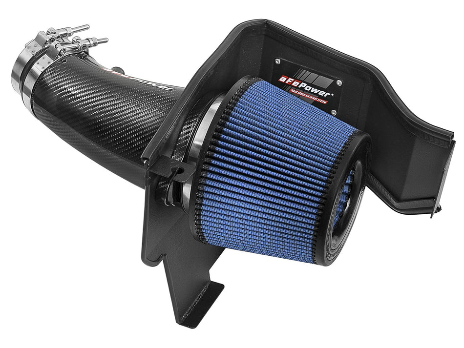 13 lbs. 23X16X13 Track Series Stage-2 Carbon Fiber Intake System w/ Pro 5R Media Dodge Challenger/Charger/Chrysler 300 SRT8/SRT 11-20 V8-6.4L HEMI