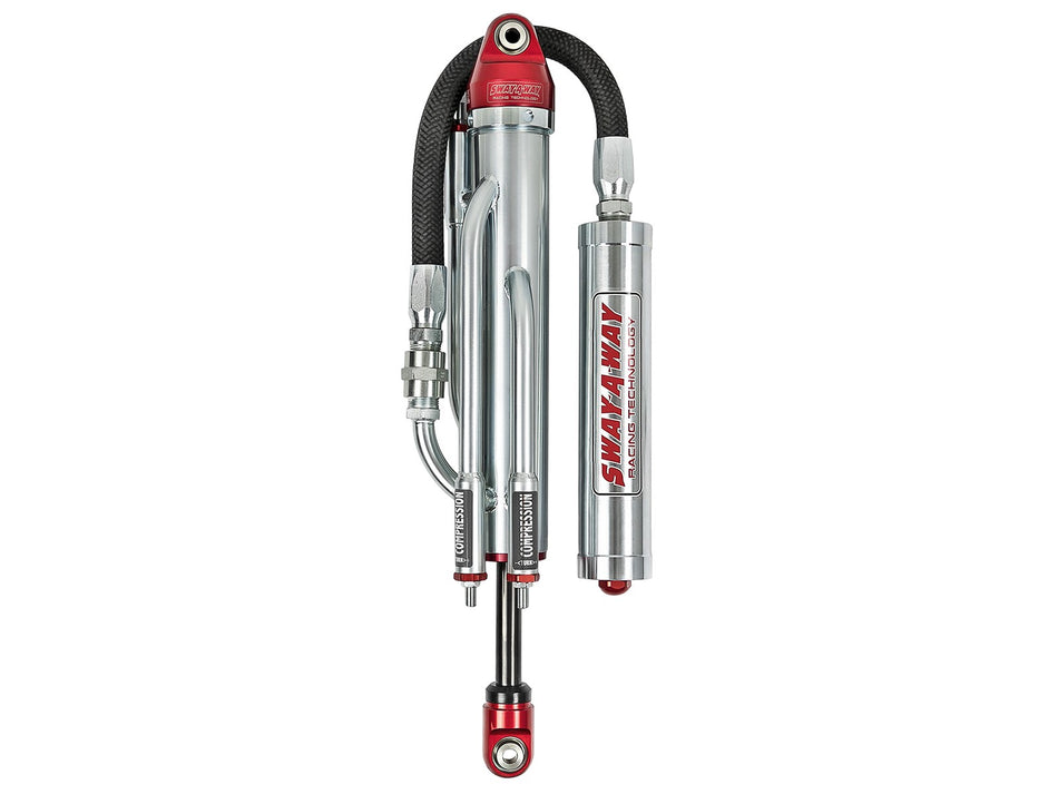 24 lbs. 33X8X5 Sway-A-Way 2.5 Bypass Shock 3-Tube w/ Remote Reservoir Left Side 10 IN Stroke