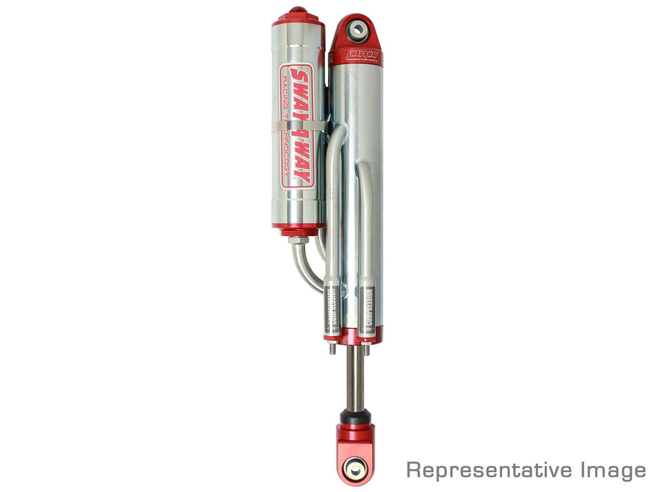 Sway-A-Way 2.5 Bypass Shock 3-Tube w/ Piggyback Res. Left Side - 10in Stroke