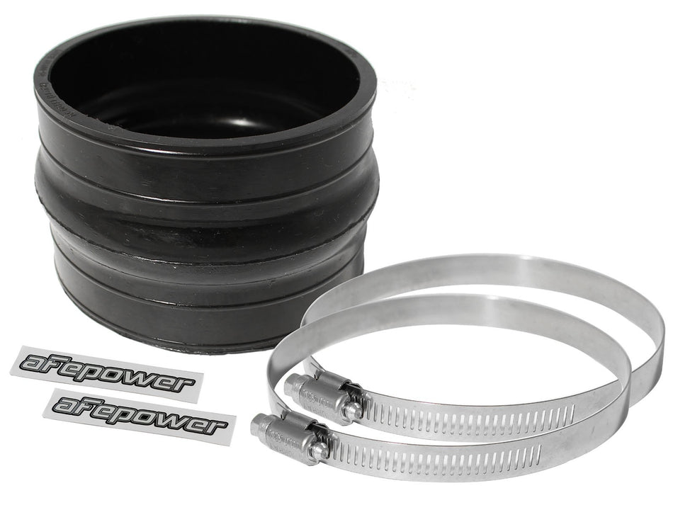 2 lbs. 7X7X7 Magnum FORCE Cold Air Intake System Replacement Coupling Kit 4-1/4 IN ID x 3 IN L Straight Coupler w/ Hump - Black