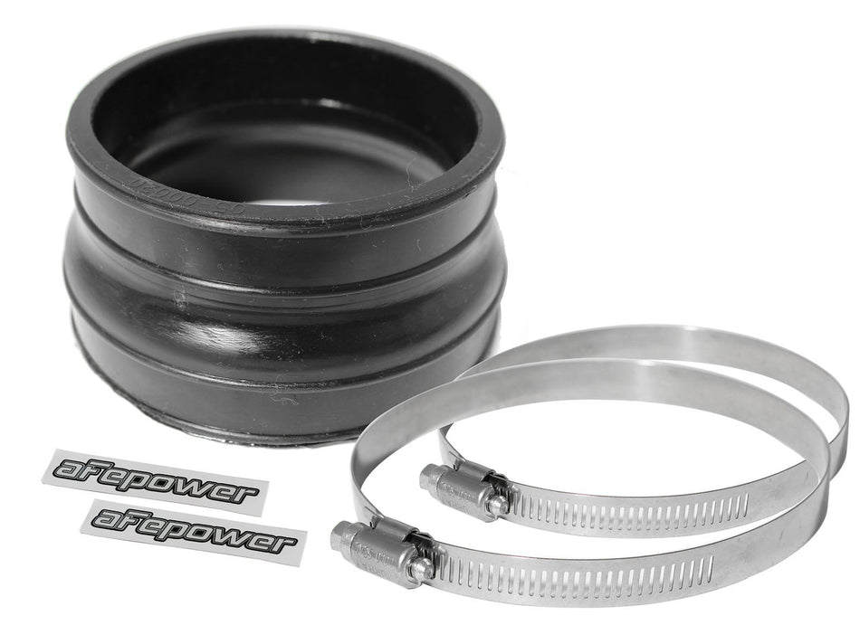3 lbs. 8X8X8 Magnum FORCE Cold Air Intake System Spare Parts Kit 4-5/32 IN ID to 3-3/4 IN ID x 2-11/32 IN L Straight Reducing Coupler - Black