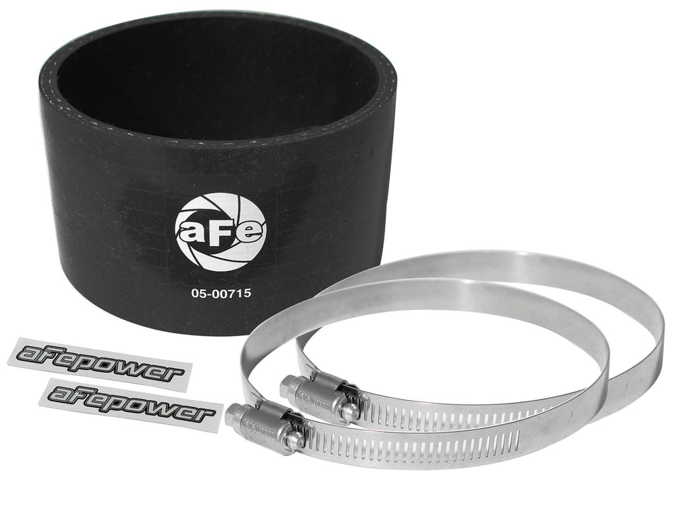 3 lbs. 8X8X8 Magnum FORCE Cold Air Intake System Spare Parts Kit 4 IN ID x 2-1/2 IN L Straight Coupler - Black