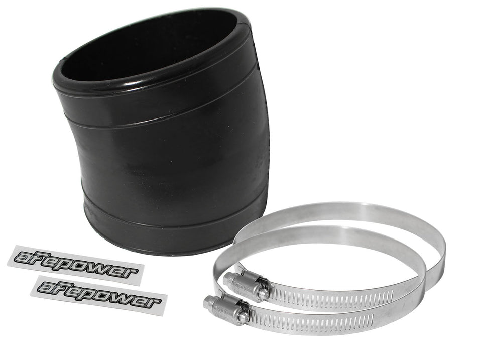 3 lbs. 8X8X8 Magnum FORCE Cold Air Intake System Spare Parts Kit 3-1/2 IN ID x 3 IN L x 15 Deg. Elbow Coupler - Black