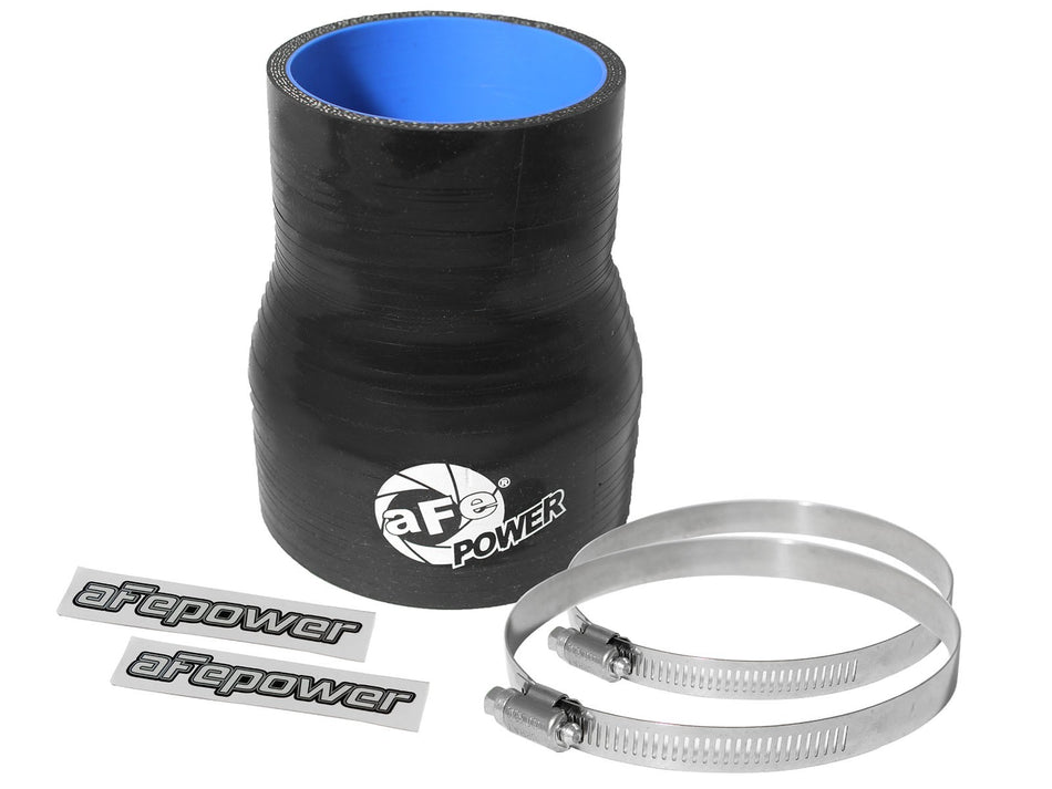 3 lbs. 8X8X8 Magnum FORCE Cold Air Intake System Spare Parts Kit 3 IN ID to 2-1/4 IN ID x 4 IN L Straight Reducing Coupler - Black