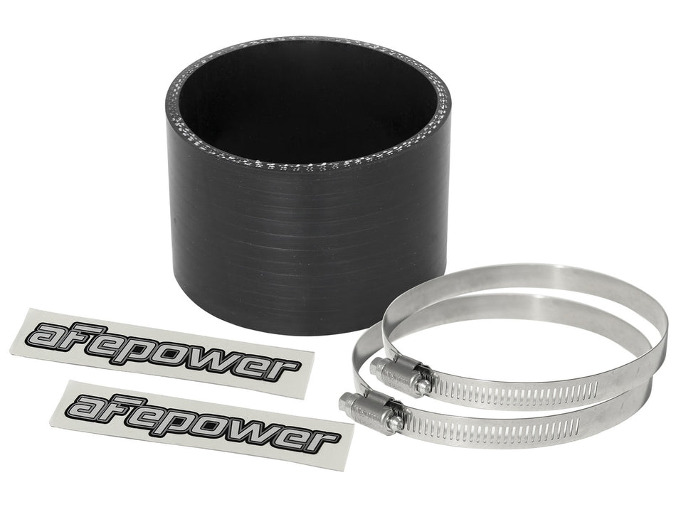 2 lbs. 8X8X8 Magnum FORCE Cold Air Intake System Spare Parts Kit 3 IN ID x 2 IN L Straight Coupler - Black