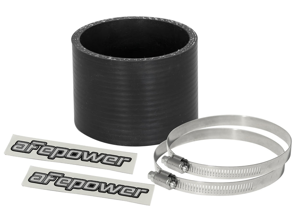 2 lbs. 8X8X8 Magnum FORCE Cold Air Intake System Spare Parts Kit 2-1/2 IN ID x 2 IN L Straight Coupler - Black