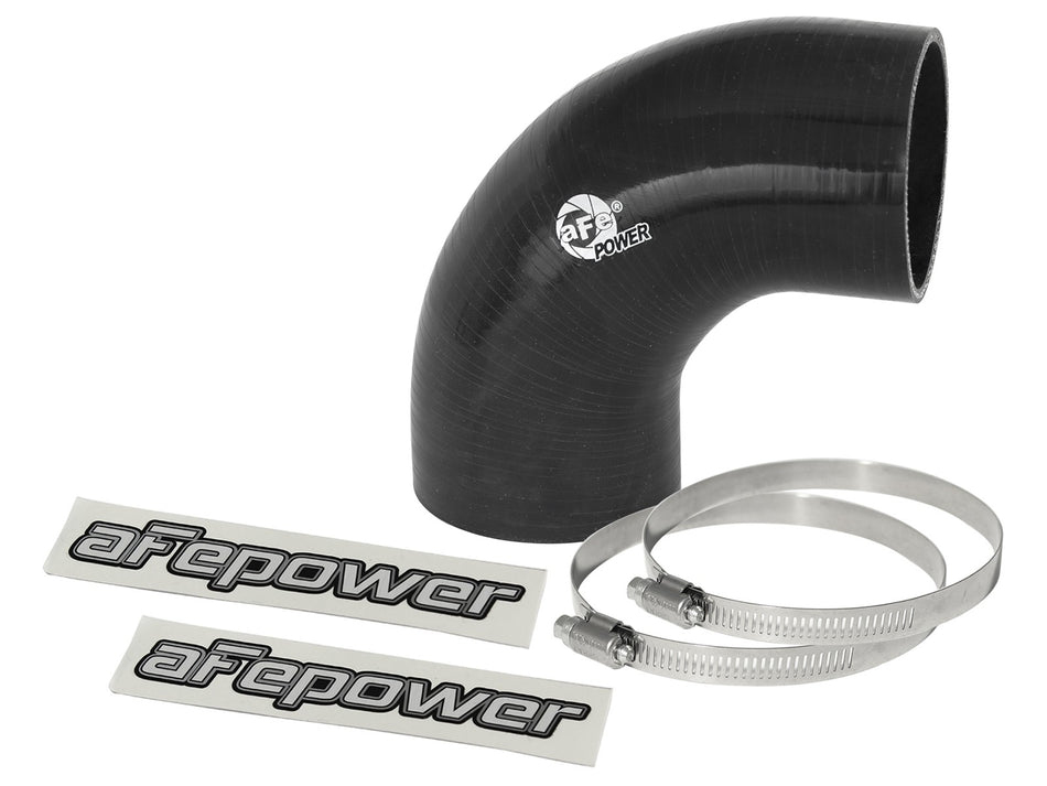 2 lbs. 8X8X8 Magnum FORCE Cold Air Intake System Spare Parts Kit 2-3/4 IN ID x 3 IN L x 90 Deg. Elbow Coupler - Black