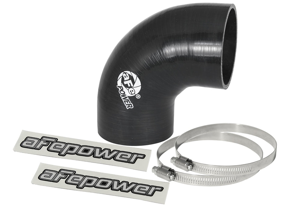 2 lbs. 8X8X8 Magnum FORCE Cold Air Intake System Spare Parts Kit 2-3/4 IN ID x 5 IN L x 90 Deg. Elbow Coupler - Black
