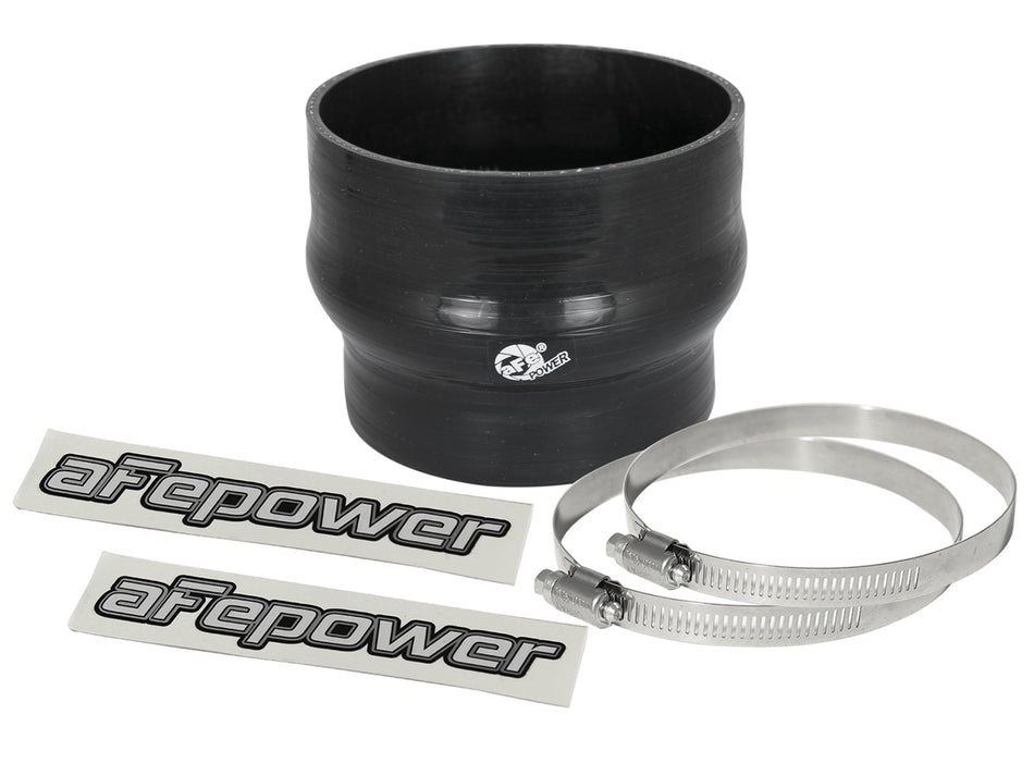 2 lbs. 8X8X8 Magnum FORCE Cold Air Intake System Spare Parts Kit 4 IN ID to 3-1/2 IN ID x 2-3/4 IN L Straight Reducing Coupler - Black