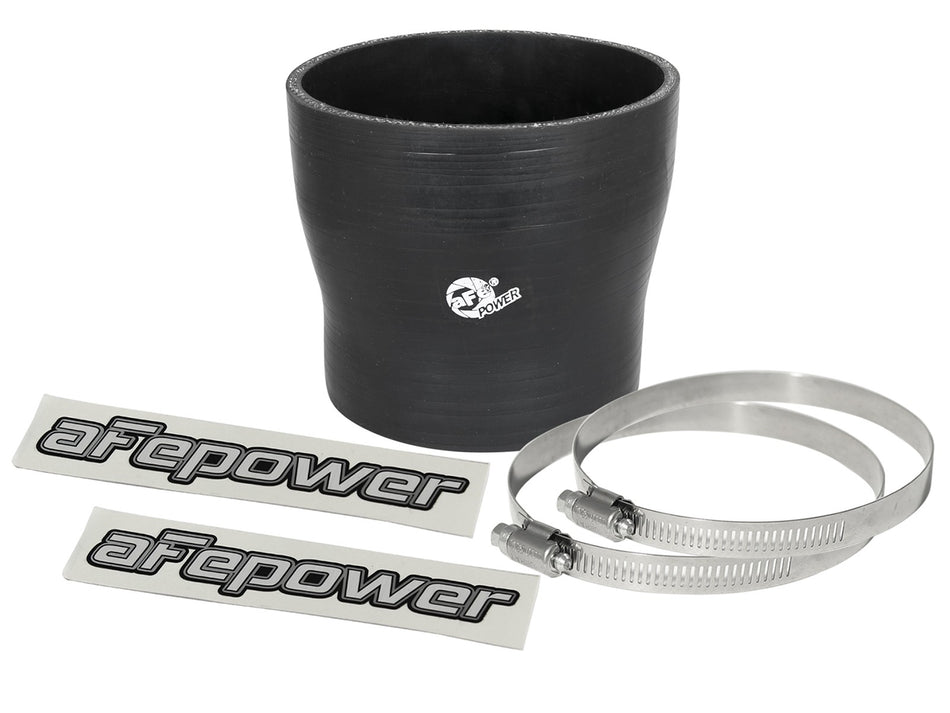 2 lbs. 8X8X8 Magnum FORCE Cold Air Intake System Spare Parts Kit 4 IN ID to 3-1/2 IN ID x 3-1/2 IN L Straight Reducing Coupler - Black