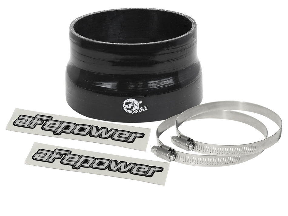 2 lbs. 8X8X8 Magnum FORCE Cold Air Intake System Spare Parts Kit 4-1/4 IN ID to 3-3/4 IN ID x 2-1/4 IN L Straight Reducing Coupler - Black